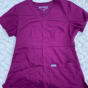 Grey’s Anatomy Scrub top size S